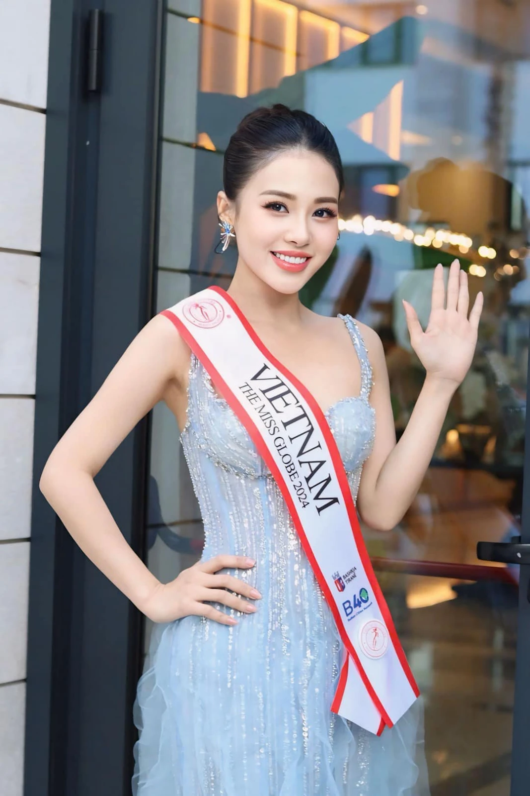 The Miss Globe 2024: Do Ha Trang stuns, brings Tien Canh Thuong Ngan to the competition - Photo 6