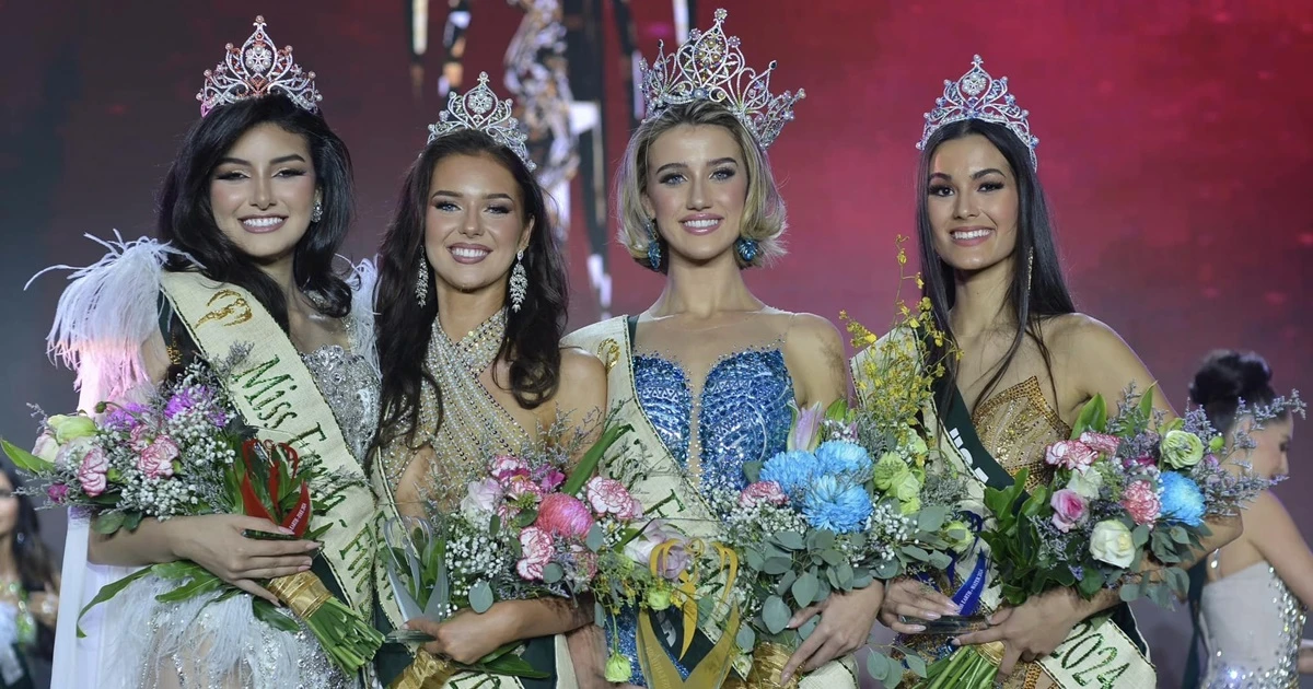 Miss Earth: The final had a rare incident, suspected of imitating Miss Grand International - Photo 7