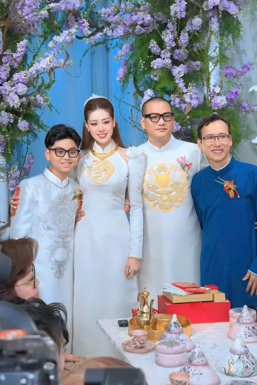 Vợ cũ chồng Khánh Vân lộ diện, viết sớ dài trước đám cưới, nhắc thẳng đến quý tử - Hình 2