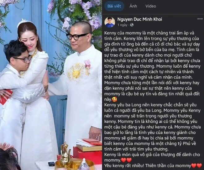 Vợ cũ chồng Khánh Vân lộ diện, viết sớ dài trước đám cưới, nhắc thẳng đến quý tử - Hình 3