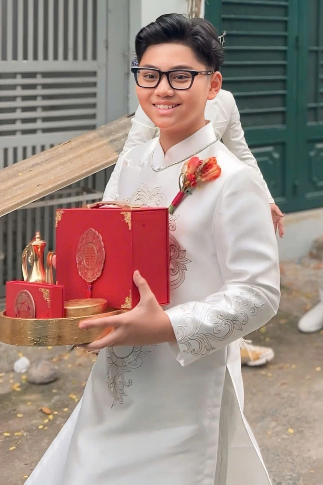 Vợ cũ chồng Khánh Vân lộ diện, viết sớ dài trước đám cưới, nhắc thẳng đến quý tử - Hình 5