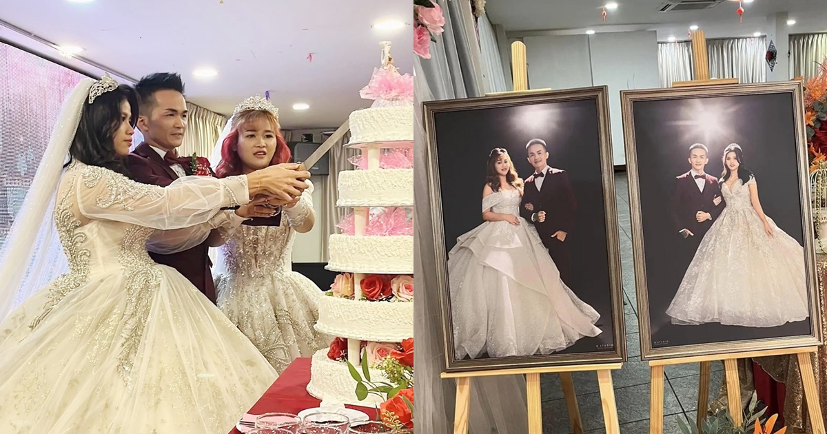 The guy married 2 wives at the same time: Lovers of 10 years, who hit love thunder - Photo 7