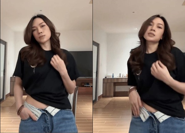 Mỹ Tâm vén áo, bẻ cạp quần nửa kín nửa hở, lắc hông không thua kém Xuân Ca - Hình 2