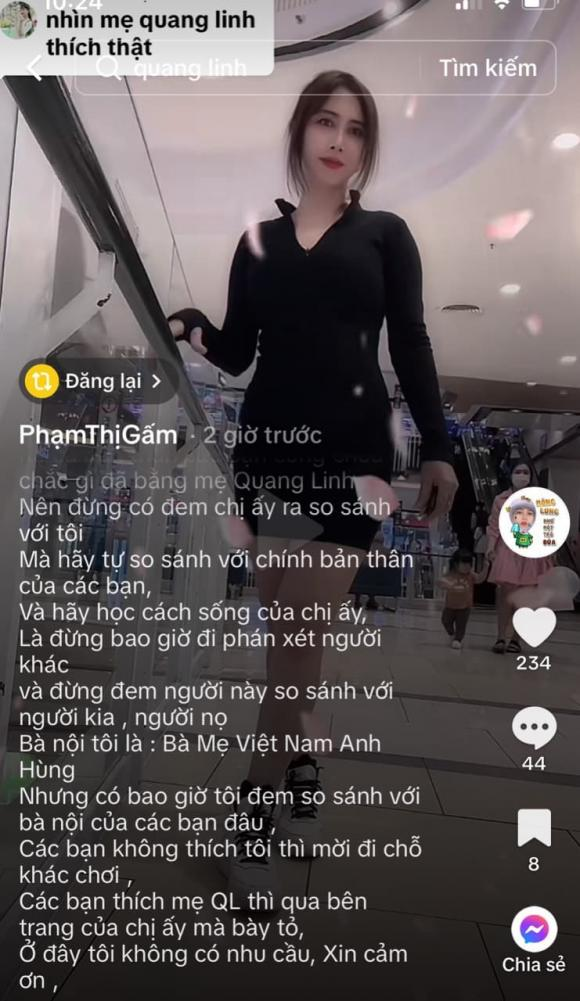 Nguyen Thi Lieu: Quang Linhs biological mother Vlog, fascinated by Lei Con, happy like her son - Photo 9