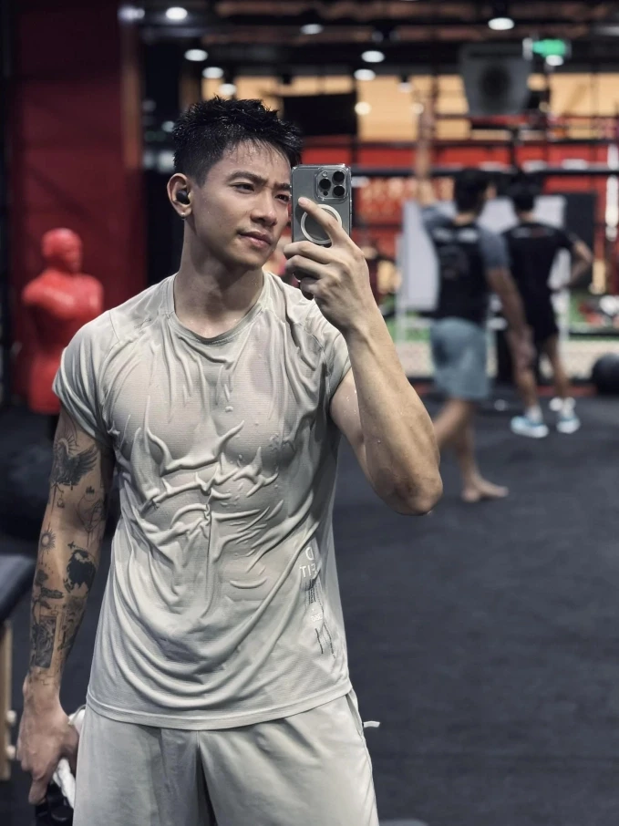 Phu Cuong: Huong Giangs rumored boyfriend reveals a sensitive past, still eats up Matt Liu - Photo 7