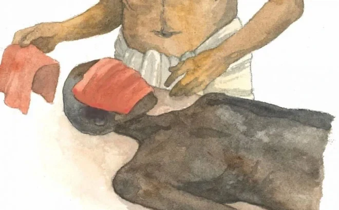 Why put a cloth on the face of the deceased, not let the black cat jump over? - Photo 1