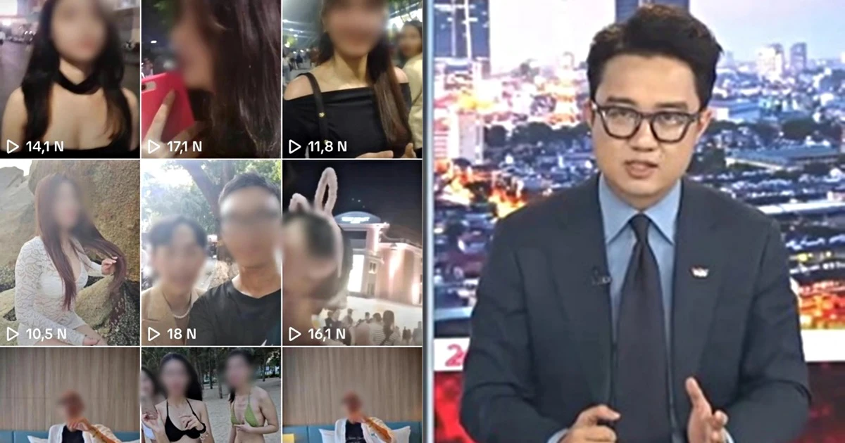 TikToker secretly filmed a beautiful girl expanding the area, being held by VTV for challenging actions - Photo 8