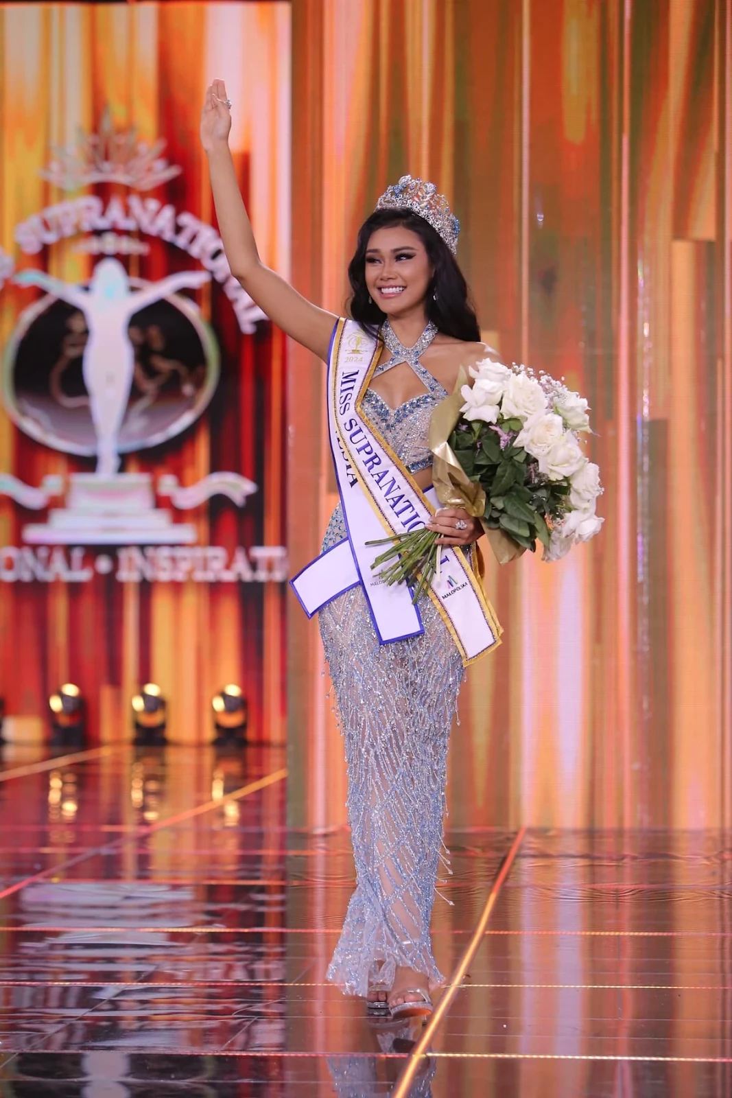Miss Supranational: Indonesia đăng quang, Kim Duyên nói lý do Lydie Vũ trắng tay - Hình 5