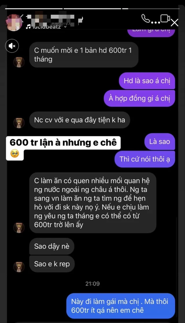 Streamer Lily Phan: Asked for a sensitive job of 600 million, frankly criticized too little - Photo 4