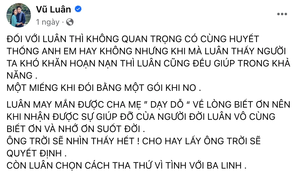 Vũ Luân tố cháu Vũ Linh vô ơn, chị Ni phản bác, sẽ tung ghi âm chứa nhiều bí mật - Hình 4