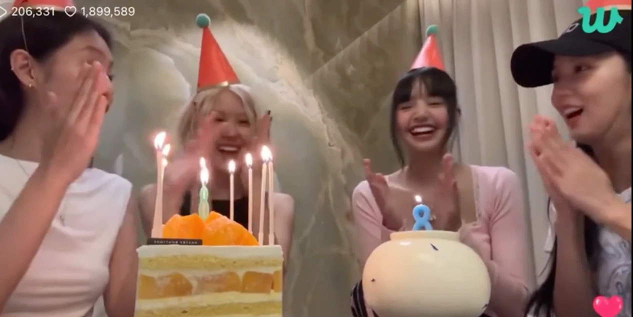 BLACKPINK reunites for the first time after leaving YG, jubilant livestream celebrates 8th anniversary of debut - Photo 2