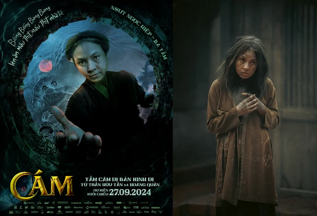 Bran: Vietnamese historical film has a poster that causes a fever, 1 ball fish has 10 people to feed - Photo 5