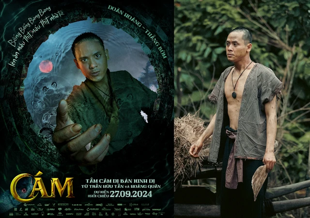 Bran: Vietnamese historical film has a poster that causes a fever, 1 ball fish has 10 people to feed - Photo 3