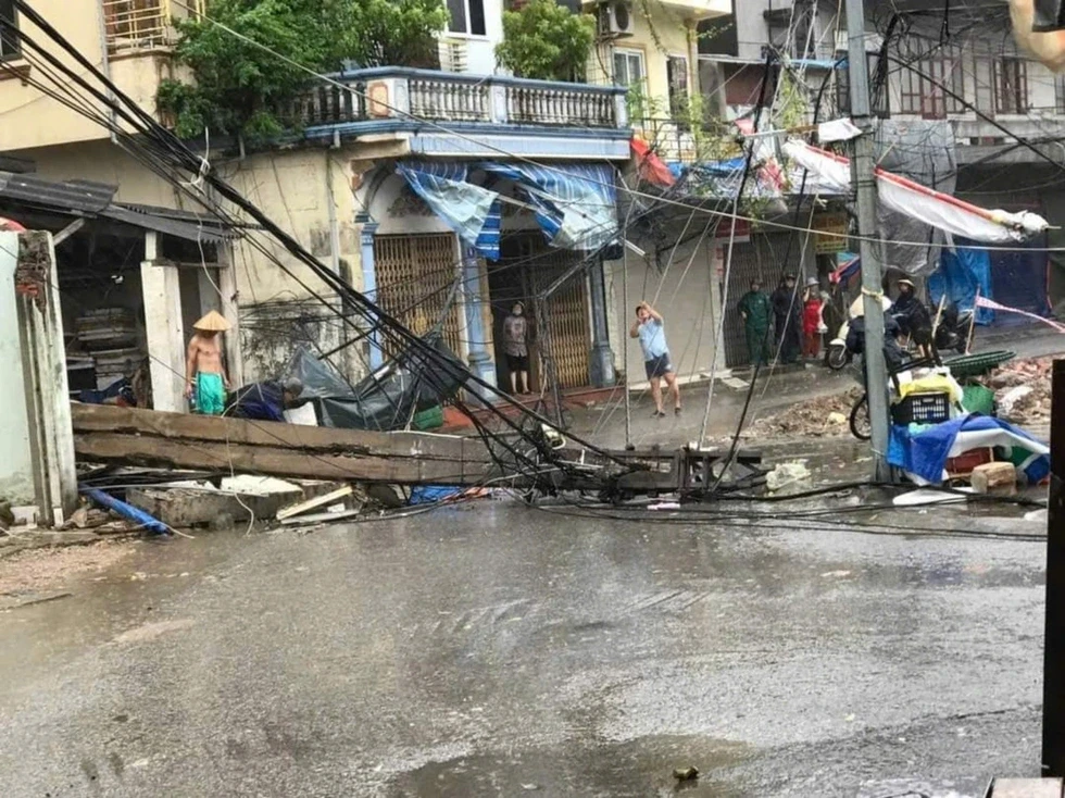 Miền Bắc tang hoang sau siêu bão Yagi, lịch sử chưa từng có suốt 30 năm - Hình 5
