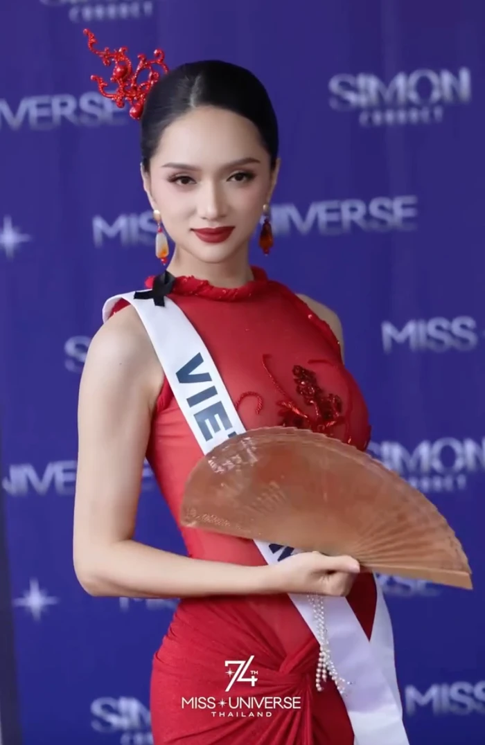 Huong Giang was surpassed by MU Philippines, revealing the reason for the decline in the ranking without brakes? - Photo 6