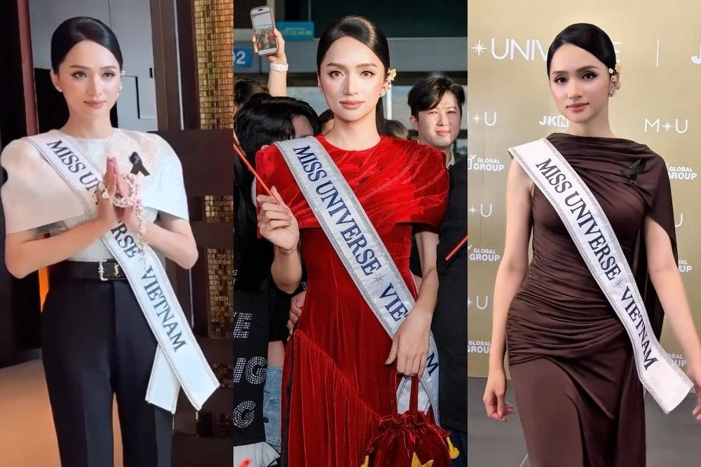Miss Universe encountered tensions, a series of contestants dropped out of the contest, Huong Giang was exposed? - Photo 6