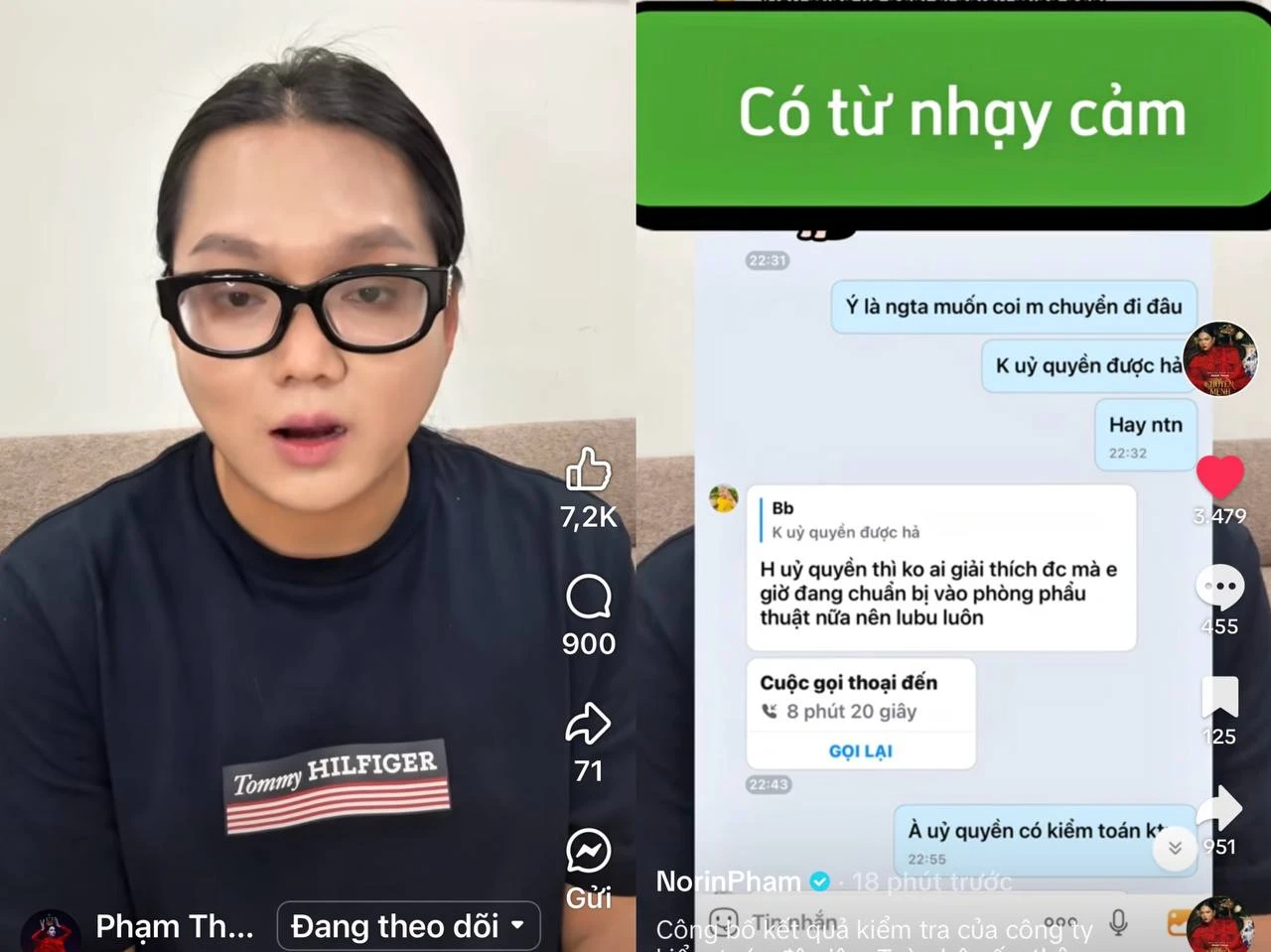 Pham Thoai was implicated by Corns mother, released a message to force the statement, received the sentence blue face? - Photo 1