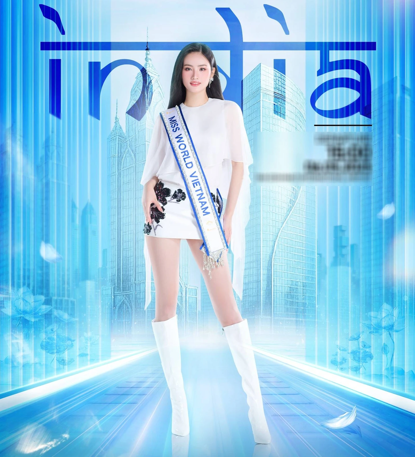 Miss World 2025: Ý Nhi lép vế toàn tập trước style đậm beauty queen Thái Lan - Hình 3