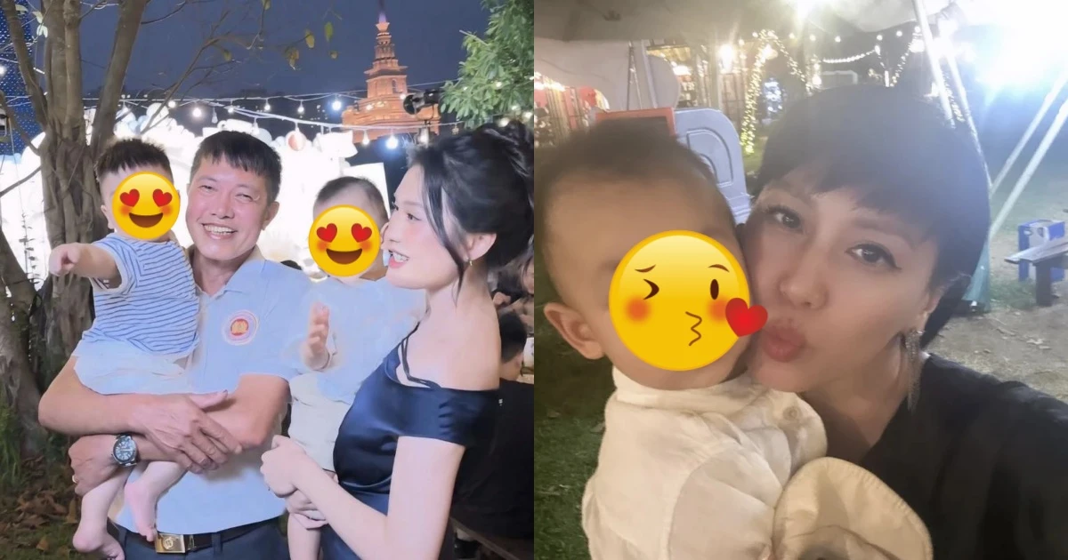 Sinh nhật quý tử Văn Hậu: Ông nội hiếm hoi lộ diện, bơ cháu vì con Quang Hải? - Hình 10