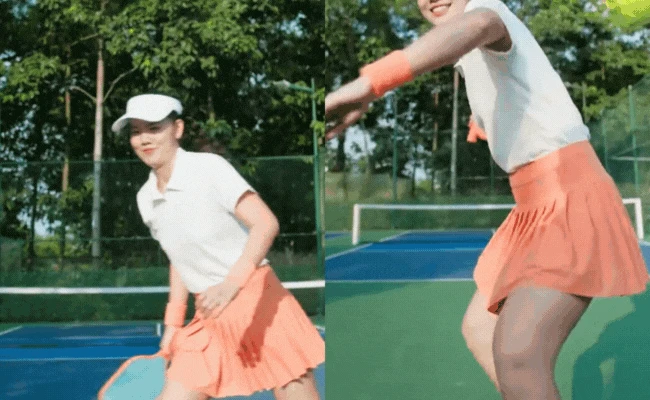 Ánh Viên bất ngờ lên đồ ra sân pickleball: Nhan sắc thăng hạng netizen xôn xao - Hình 2