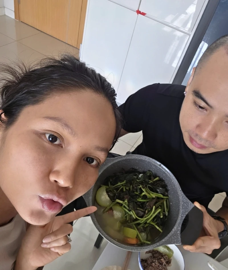 HHen Niê khoe được chồng tẩm bổ, CĐM tá hỏa khi thấy món ăn, thắc mắc 1 điều - Hình 2