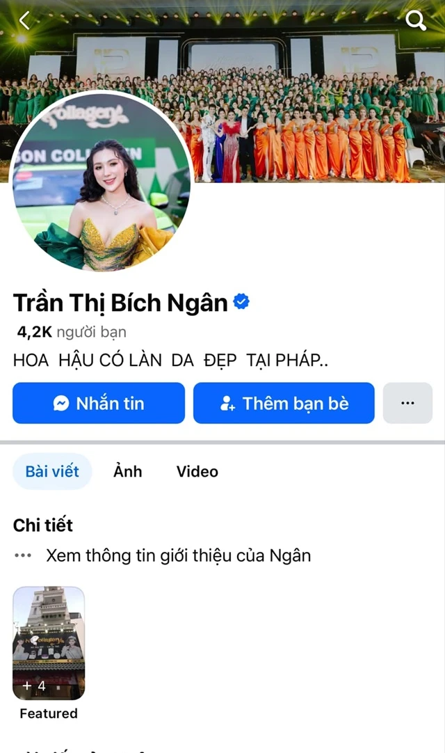 Ngan Collagen suddenly disappeared, social media evaporated, suspected of erasing traces? - Photo 5