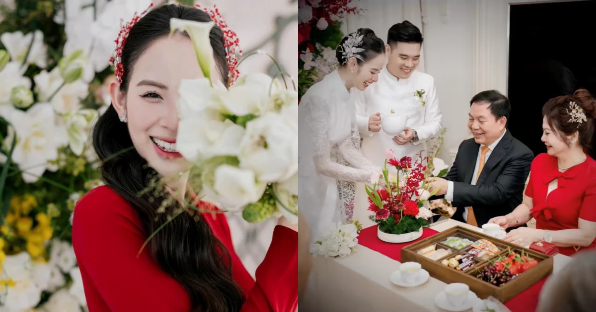 Tình cũ Tuấn Ngọc công bố lên xe hoa sau 4 tháng chia ly, gia thế chú rể mới sốc - Hình 8