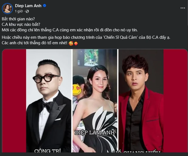 Diệp Lâm Anh phản bác tin đồn bị bắt, nhắc thẳng Công Trí, tình trẻ thái độ lạ - Hình 2
