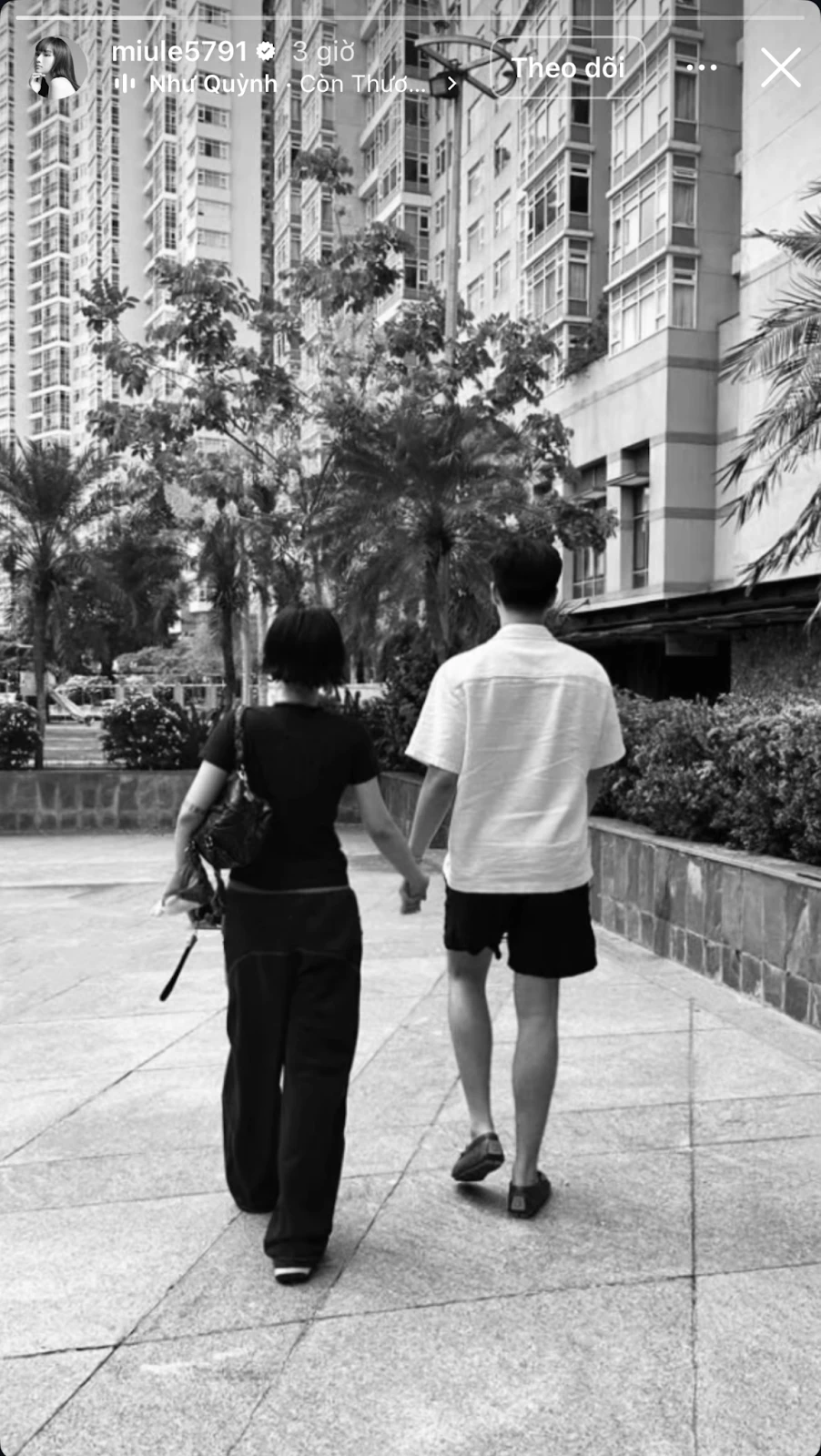 Miu Les boyfriend openly claimed his name, saying a sentence that made social media shake - Photo 7