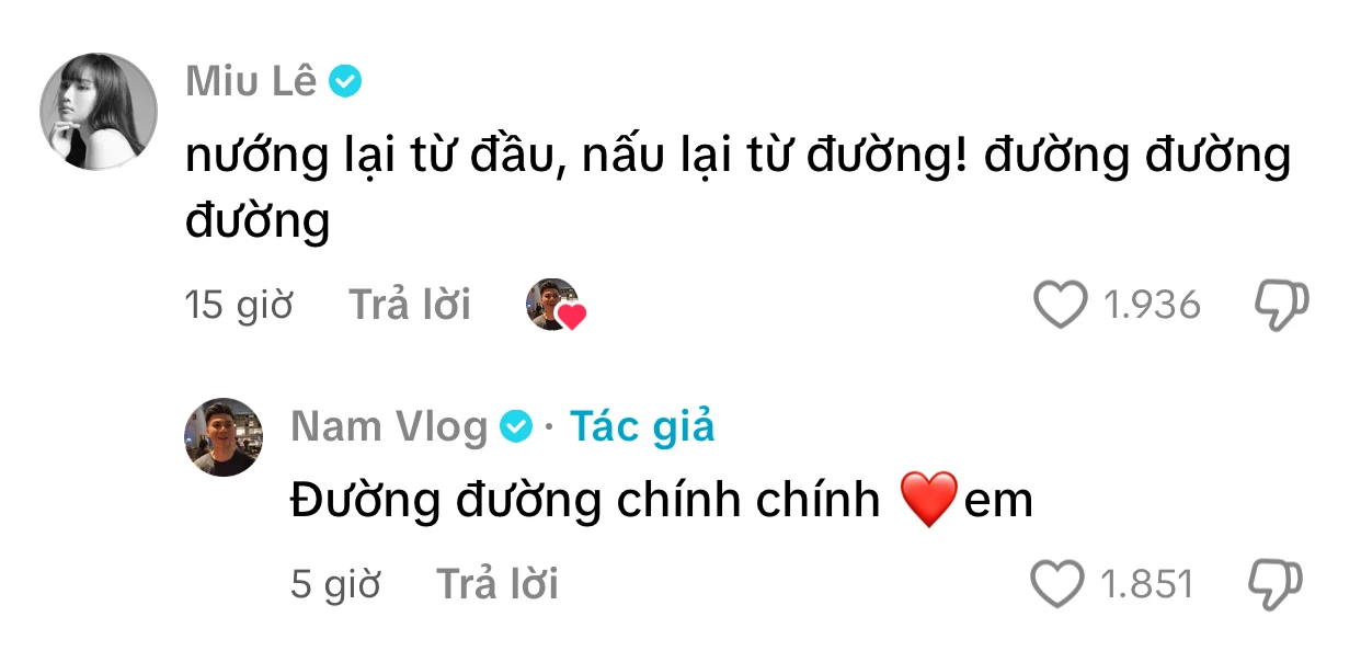 Miu Les boyfriend openly claimed his name, saying a sentence that made social media shake - Photo 2