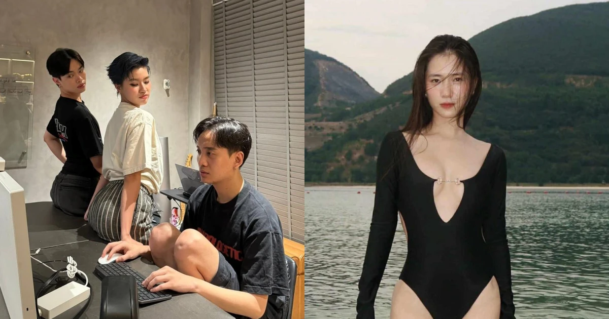 JustaTees wife faced the Em Xinh association, showing off her extremely slim figure and dramatic state - Photo 8