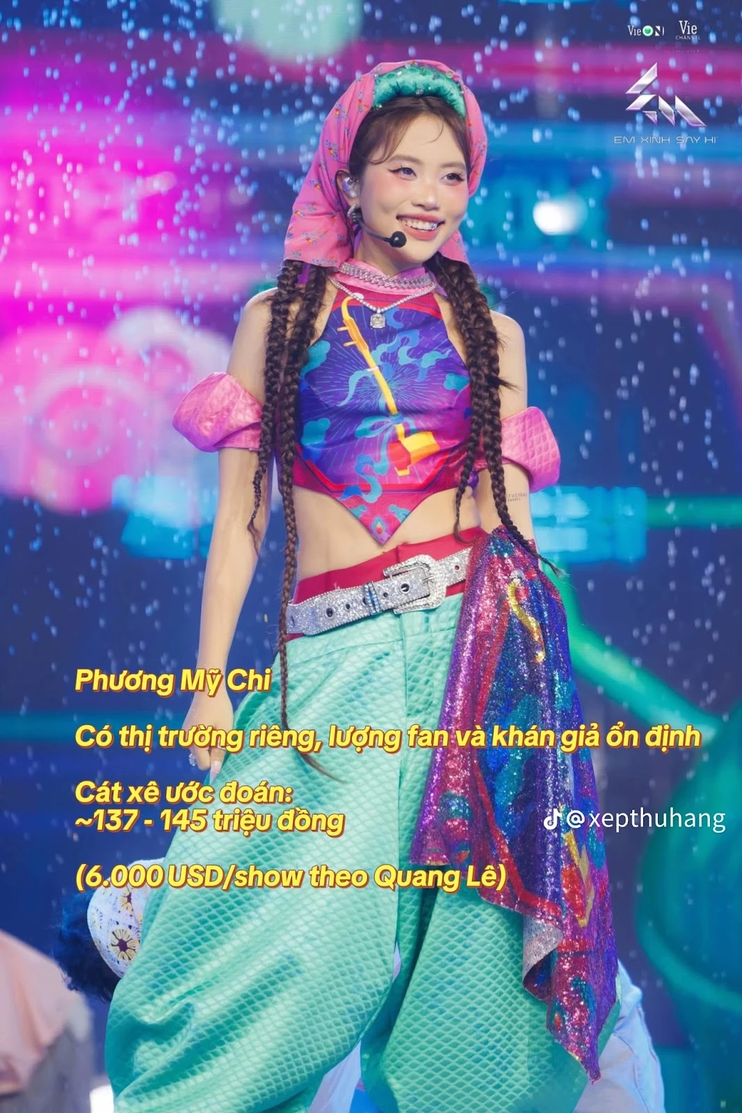 Lộ cát-xê dàn Em Xinh Say Hi: Lyhan bèo bọt, có người nhận 1 tỷ vẫn kém ATSH? - Hình 3