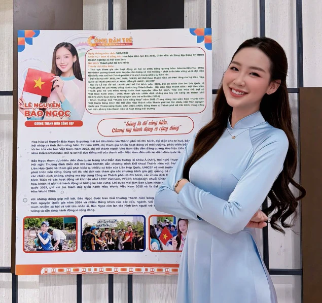 Hoa hậu Bảo Ngọc công khai người ấy, CĐM nghi mang thai, ẩn ý luôn ngày cưới? - Hình 1