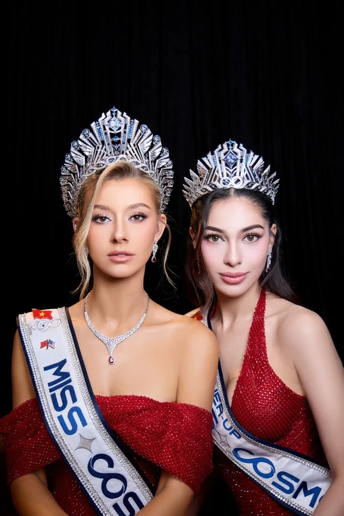 Top 2 Miss Cosmo 2025 learn Vietnamese, skip Tet family reunion to surprise fans - Photo 7