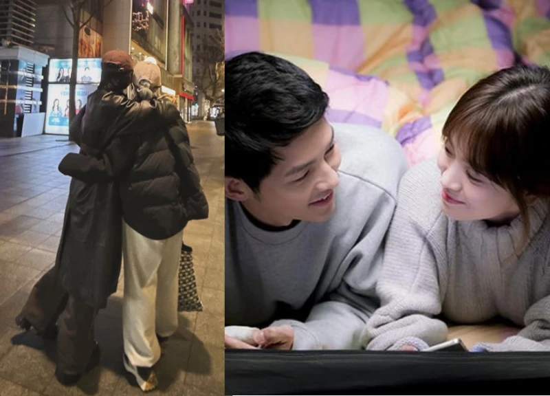 Song Hye Kyo posted an intimate photo in the middle of the night, reminiscing about her relationship with Song Joong Ki - Photo 1