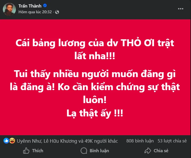 Hari Won tỏ thái độ khi chồng chi tiền tỷ trả cát xê, Trấn Thành đáp 2 từ căng? - Hình 5