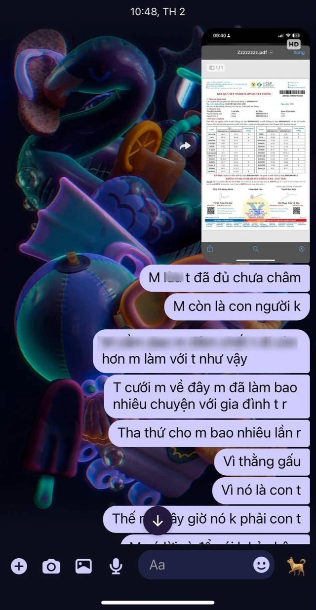 The wife stole her husbands money 8 times, 3 times DNA tests still dont know whose child it is - Photo 4